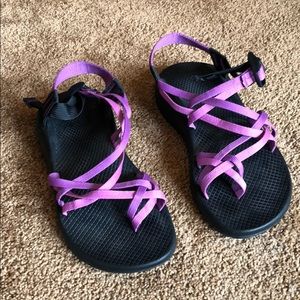 Chaco purple sandals